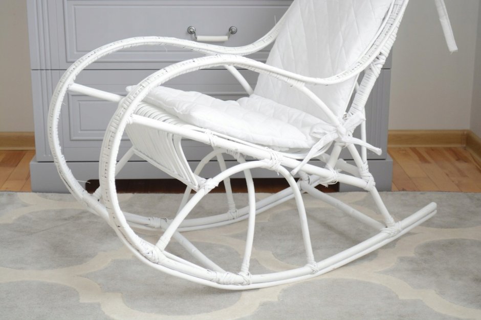 Кресло качалка из полипропиленовых труб