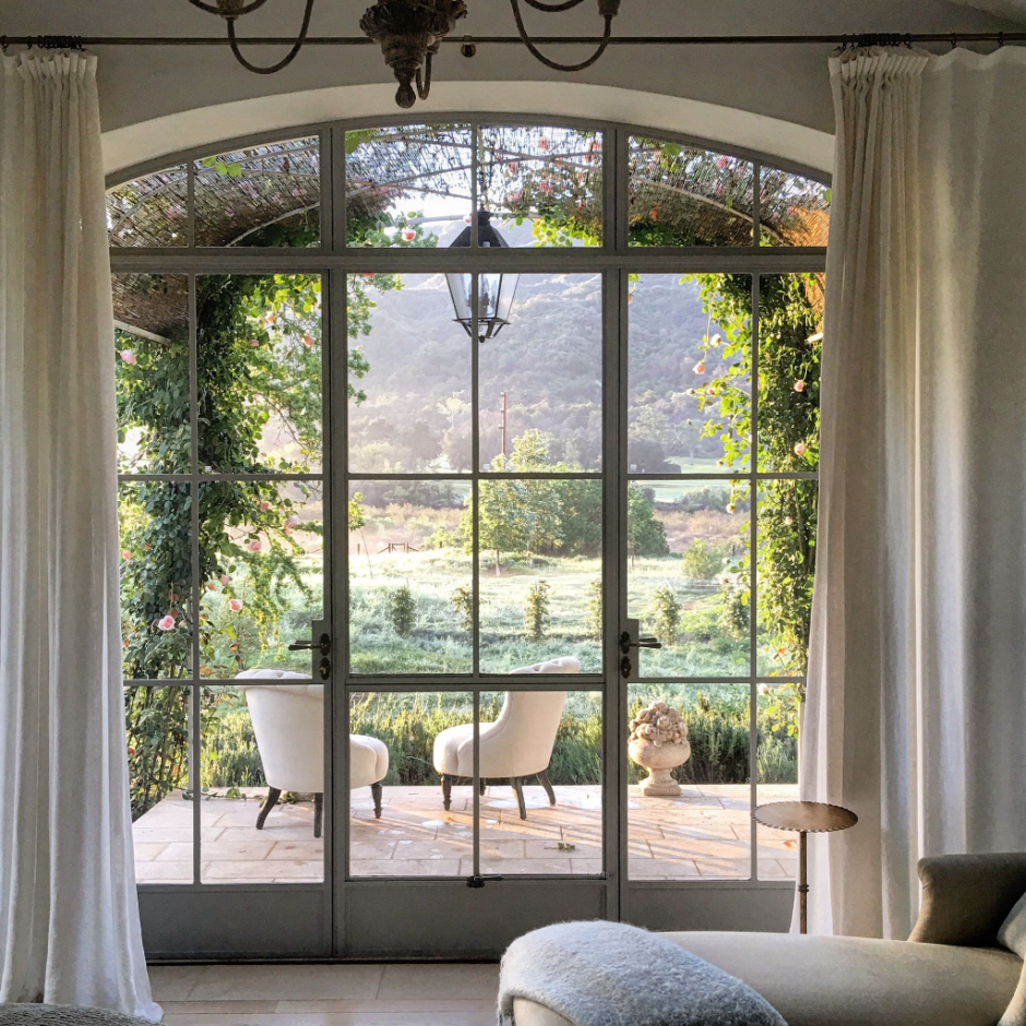 Французские панорамные окна