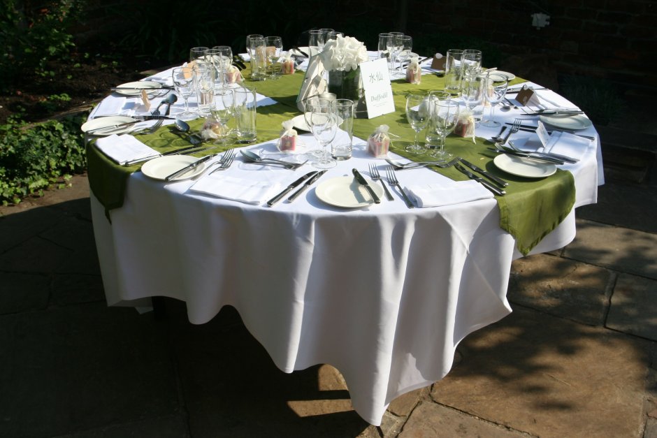 Дорожка на круглый стол