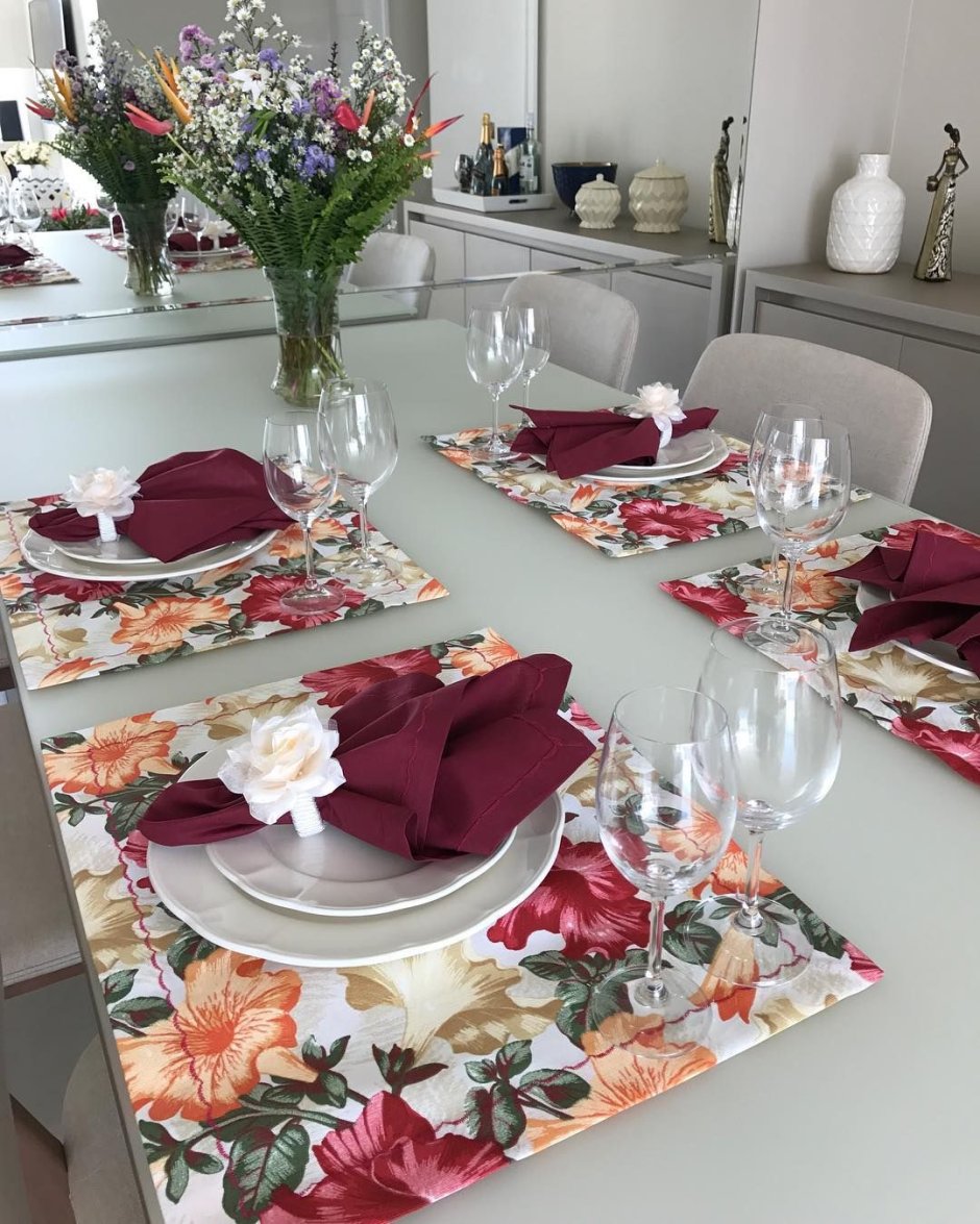 Салфетки для декора стола