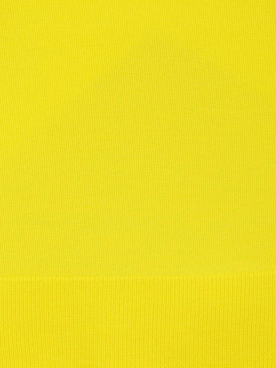 Желтый однотонный