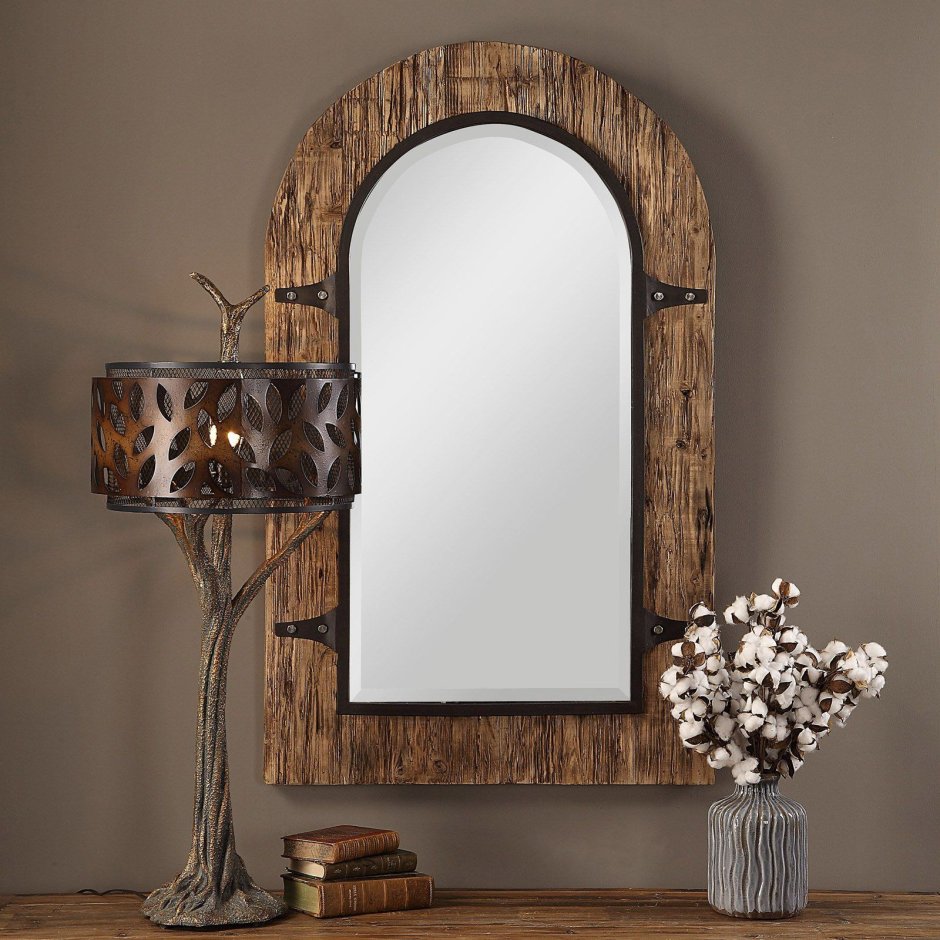 Зеркало в прихожую настенное круглое