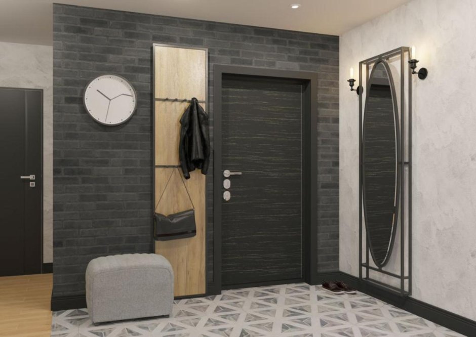 Зеркало из профильной трубы