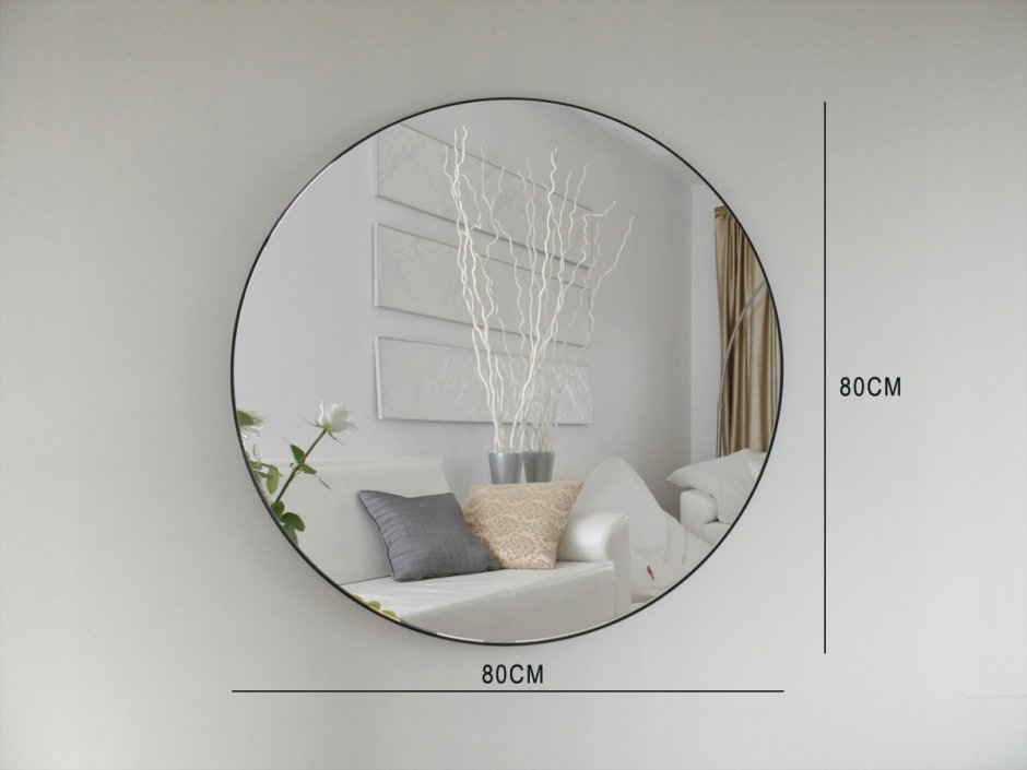 Зеркало в раме с подсветкой