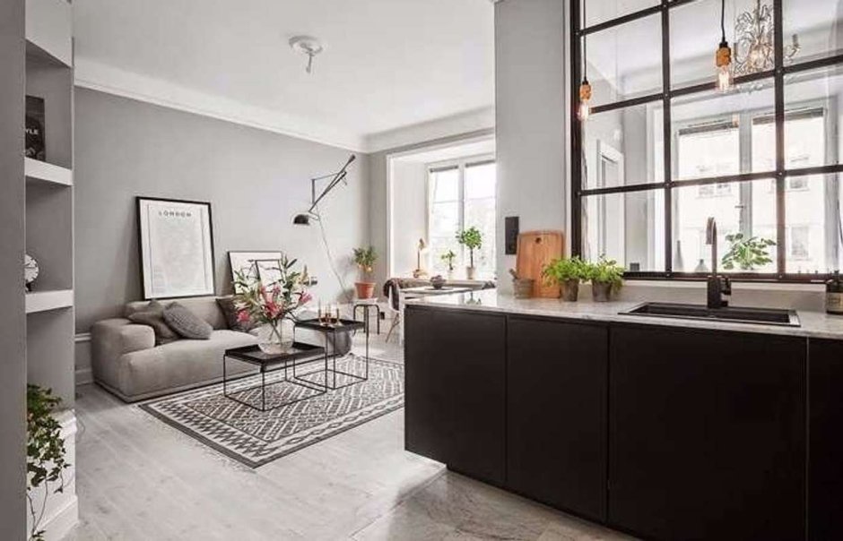 Скандинавский Модерн в интерьере