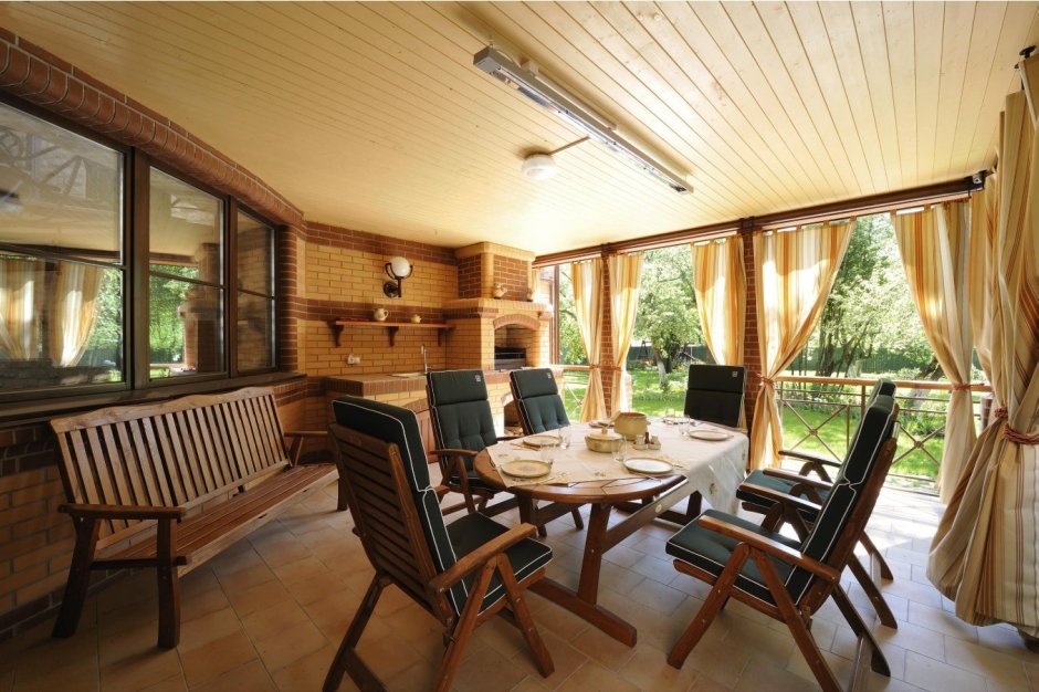 Баня с верандой и барбекю проекты 6х3