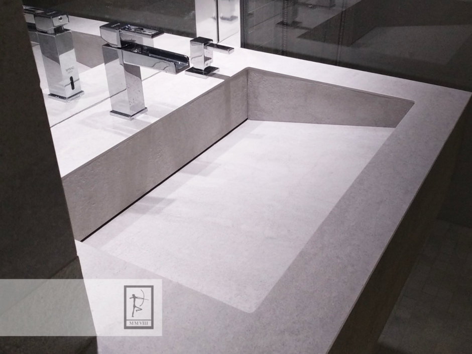 Раковина из бетона "Айсберг"