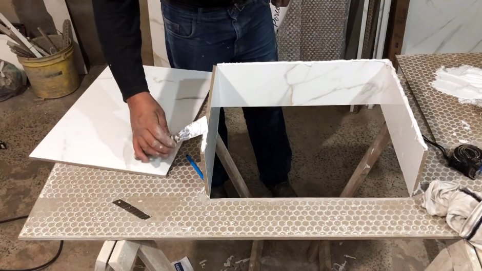 Бетонная раковина