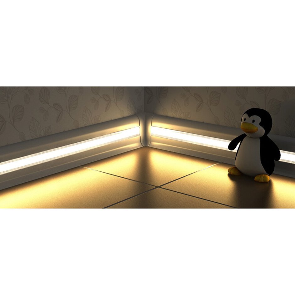 Плинтус Рико Лео под светодиодную ленту