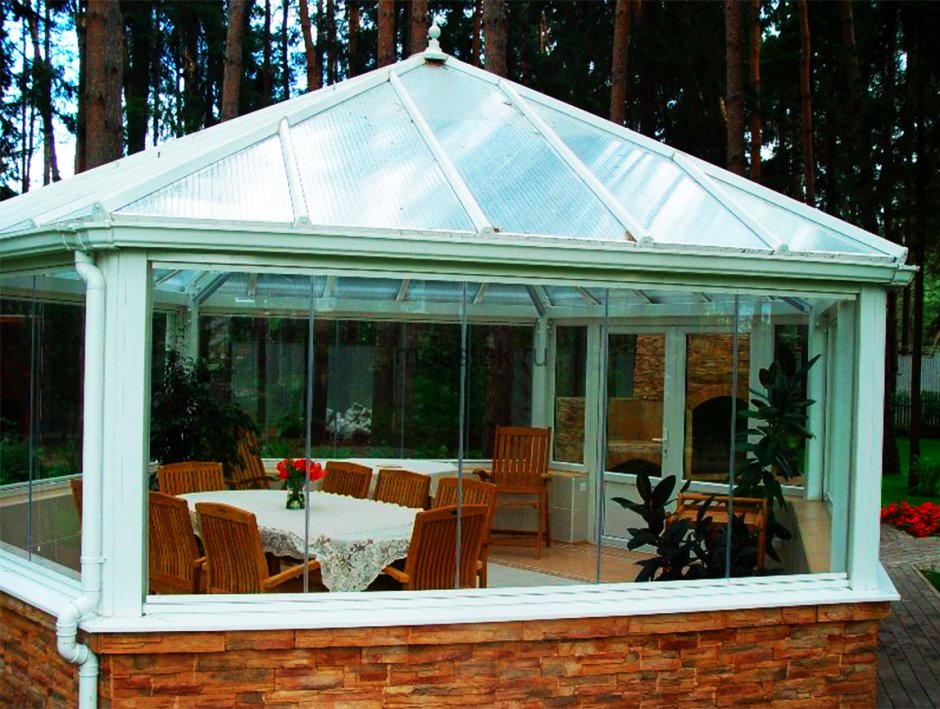 Остекление веранды PROVEDAL c640