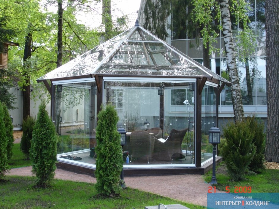 8ми угольная беседка