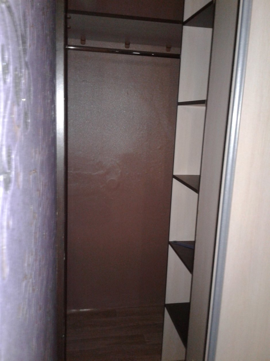 Кладовка в прихожей в хрущевке