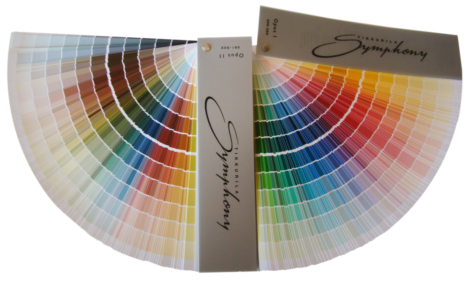 Тиккурила симфония веер колеровочный