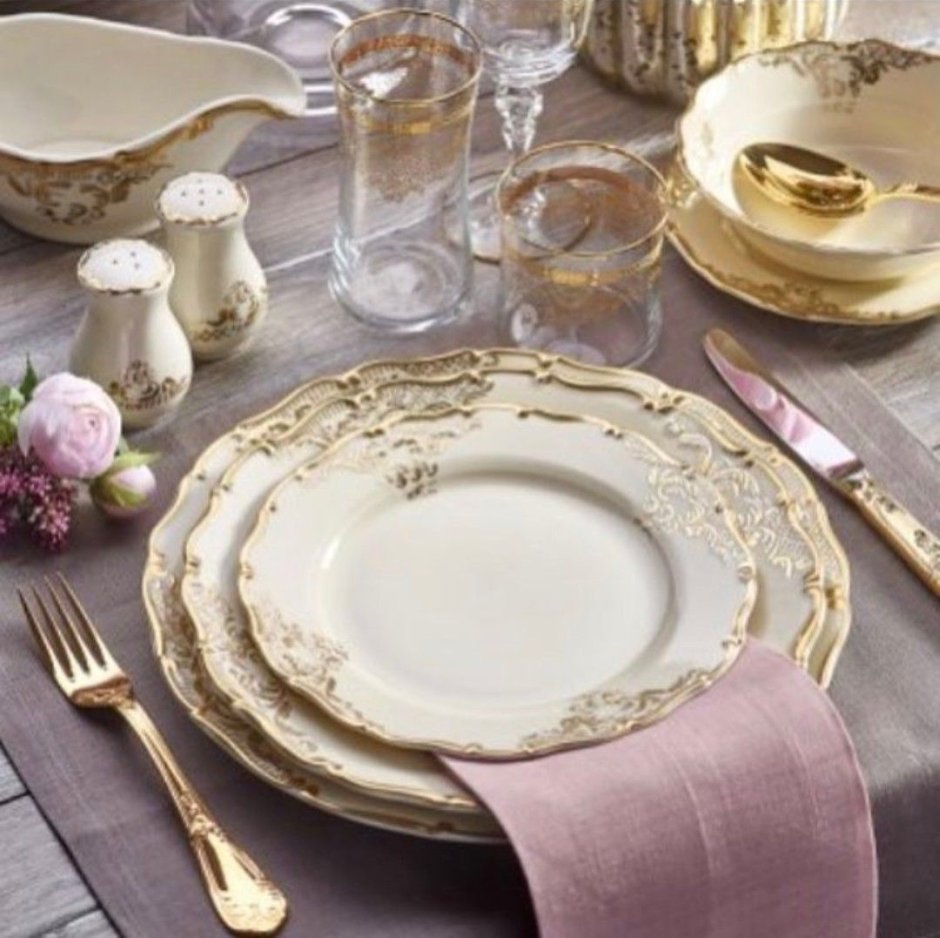 Бернардо сервировка стола