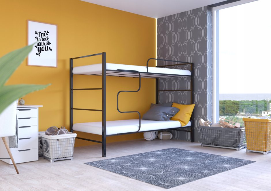 Двухъярусная кровать из ОСП