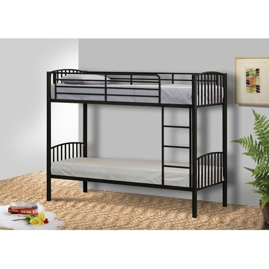 Двухъярусная кровать из профильной трубы