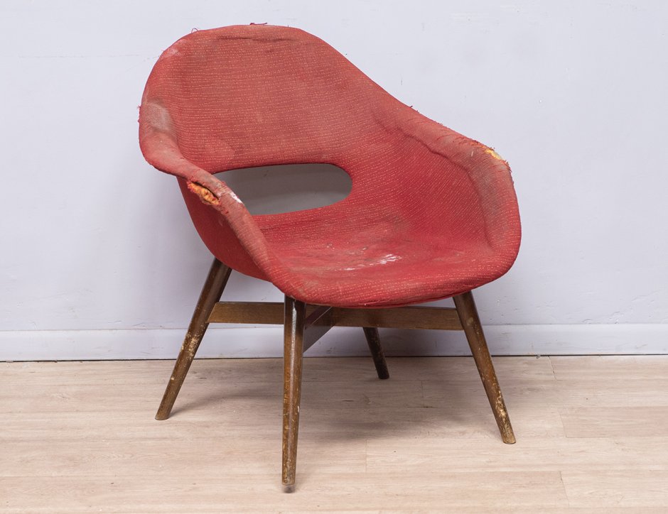 Кресло Ракушка из фанеры чертежи раскройка