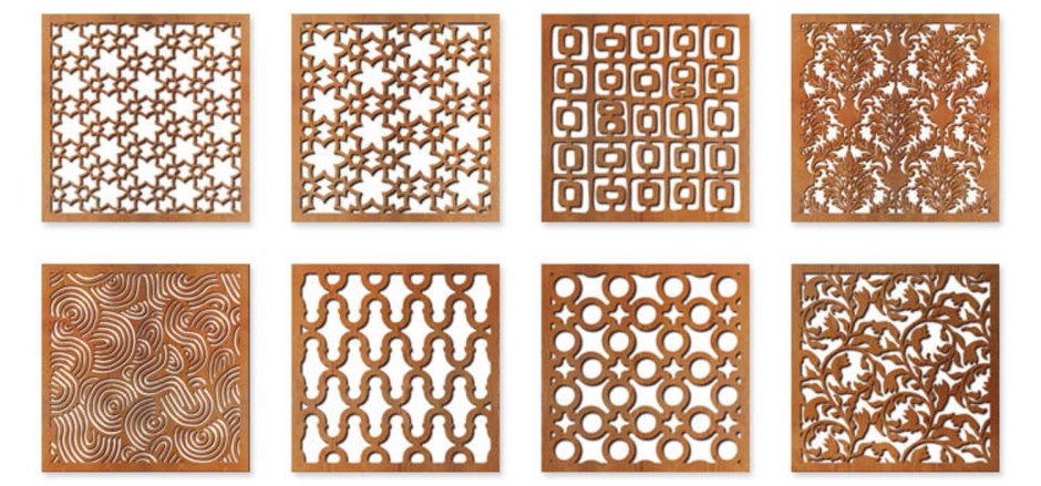 Решетки ажурные деревянные