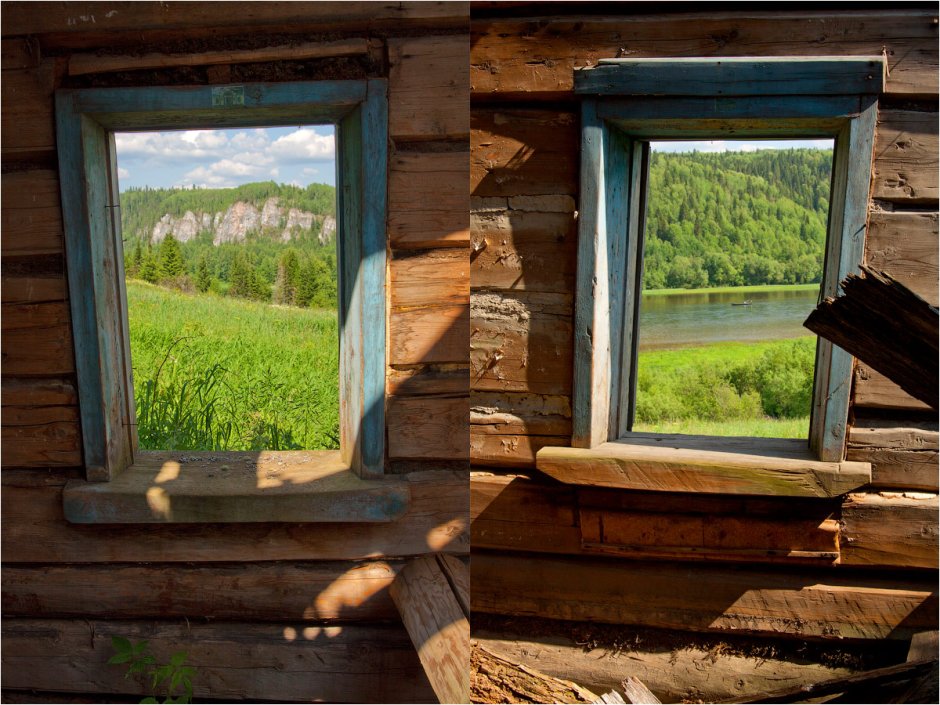 Утро на даче