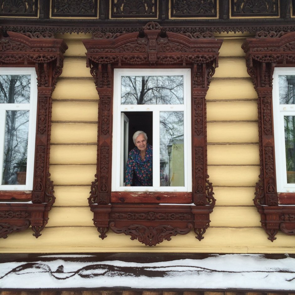 Резные наличники Суздаль