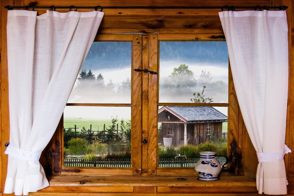 Пластиковые окна в Старом деревянном доме