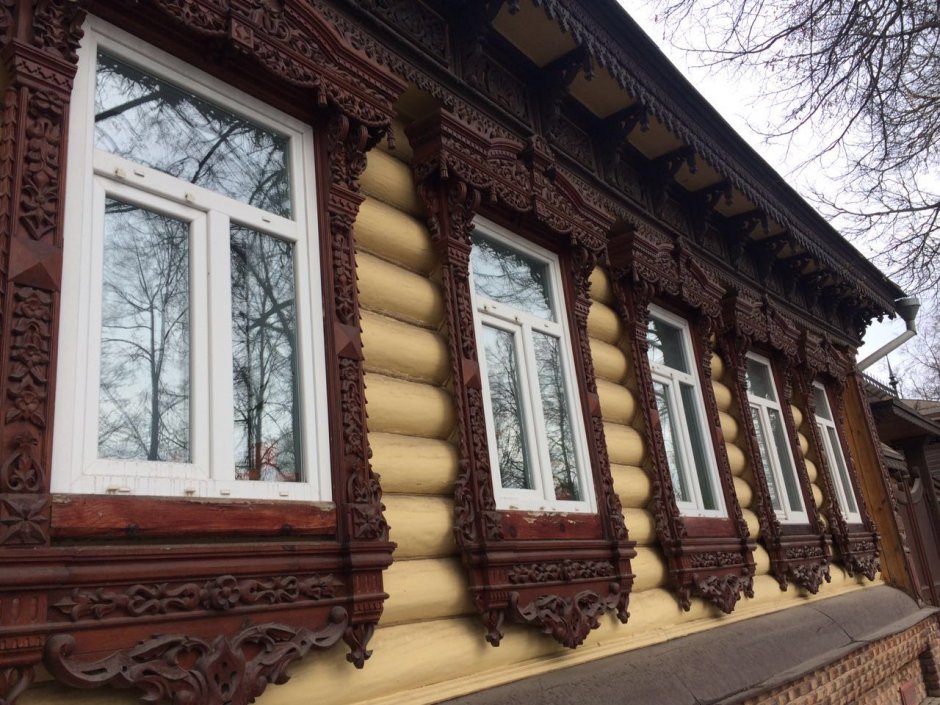 Пластиковые окна в деревенском доме