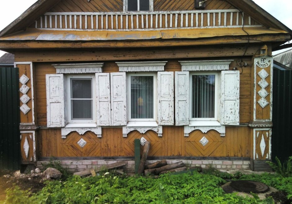 Пластиковые окна в деревенском доме