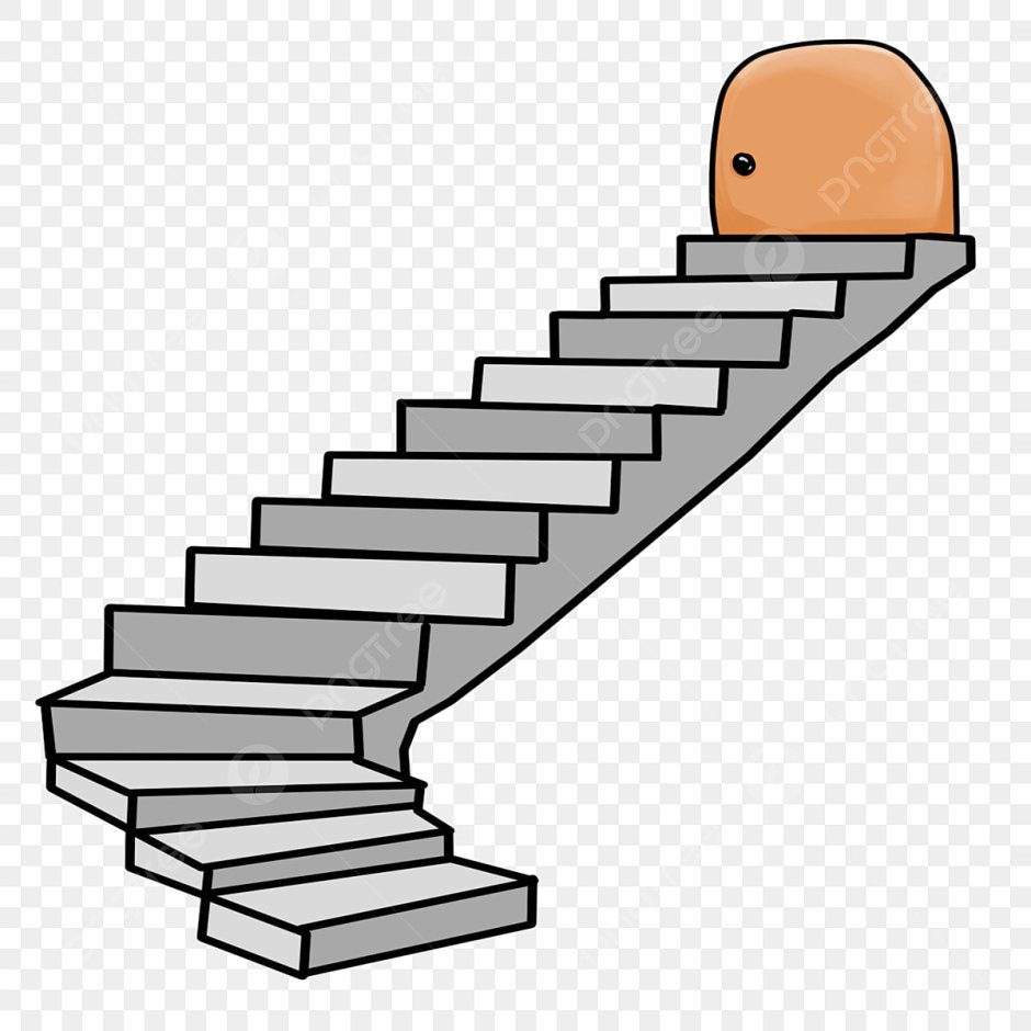 Нарисовать ступеньки в бок