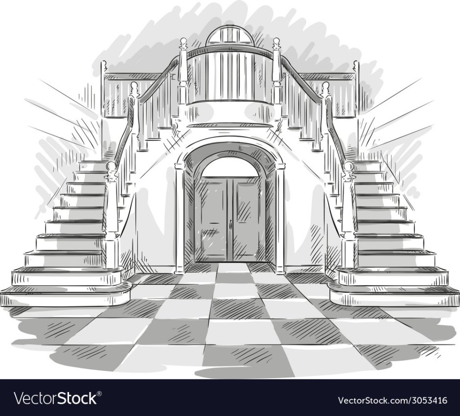 Эскиз бального зала