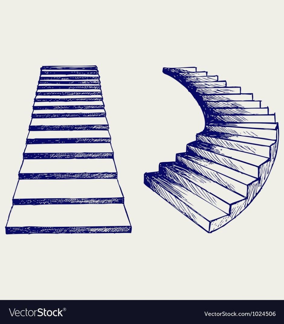 Объемная лестница