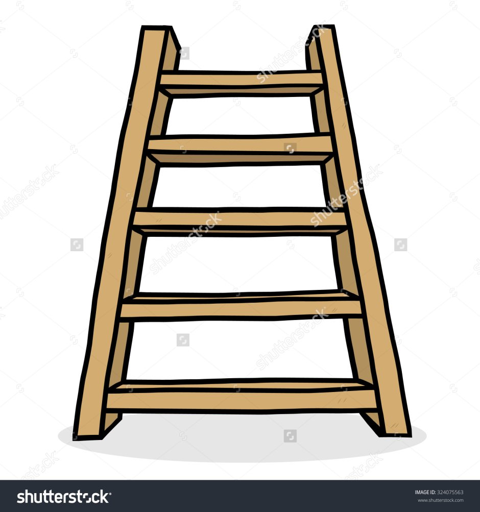 Аппликация лестница