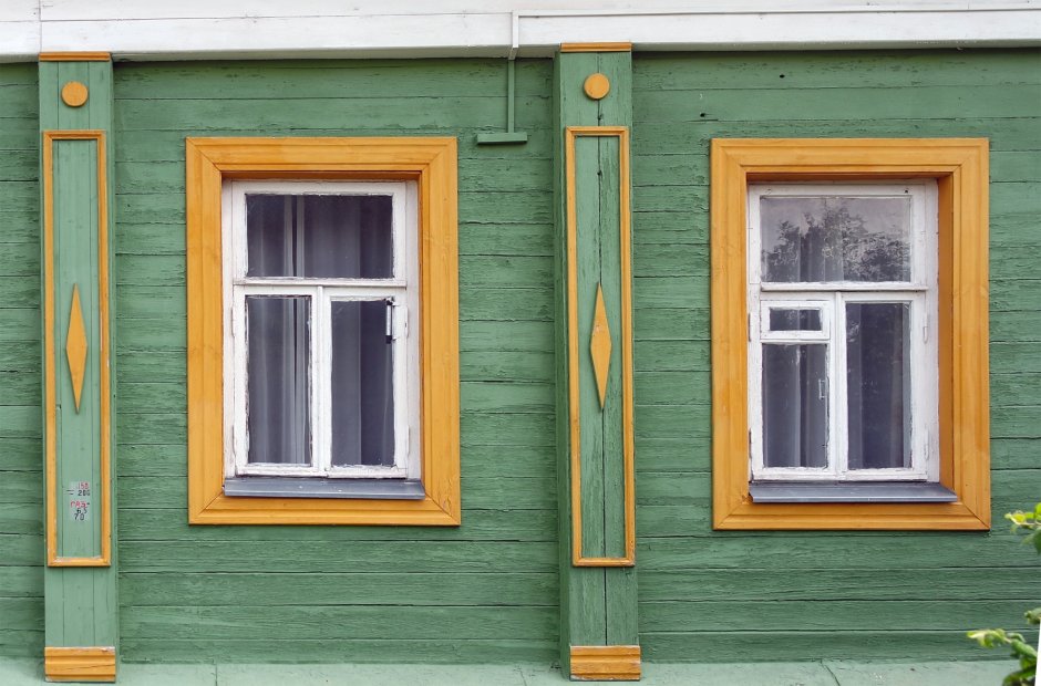 Наличники на окна в цвете