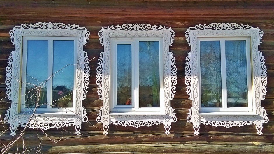 Наличники на окна деревянные