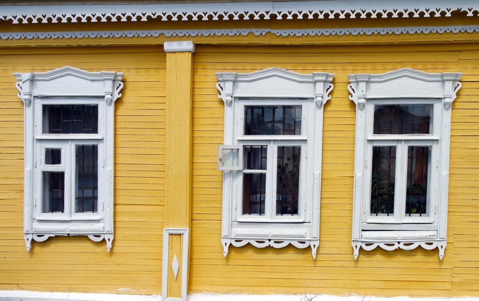Окно в деревне