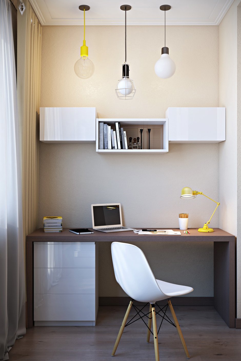 Полки над столом