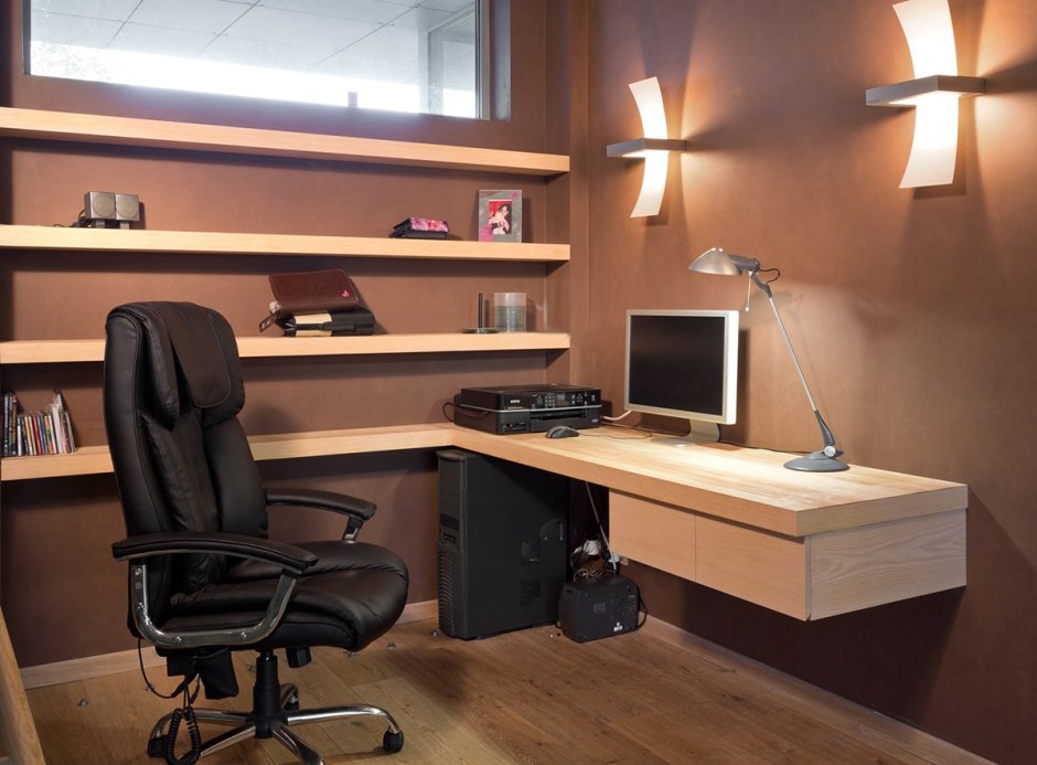 Интерьер рабочей комнаты