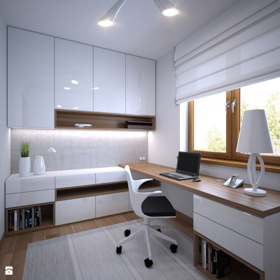 Рабочее место в современном стиле