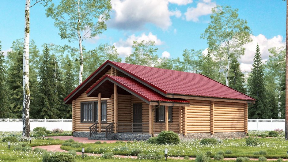 Сруб 12х12 одноэтажный