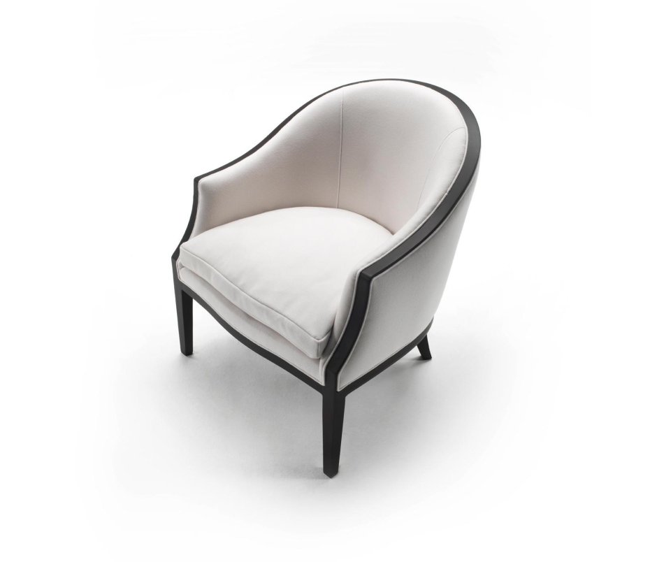 Кресло с полукруглой спинкой