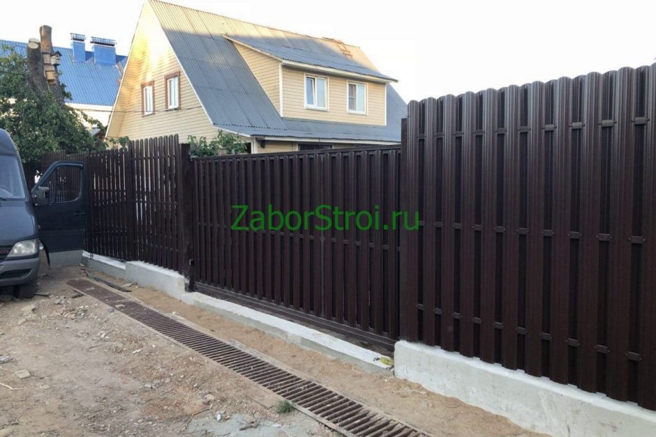 Калитка из штакетника 7024