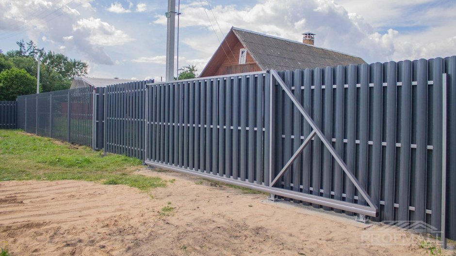 Калитка из штакетника 7024