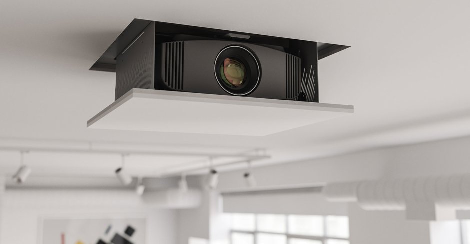 Скрытая полка для проектора