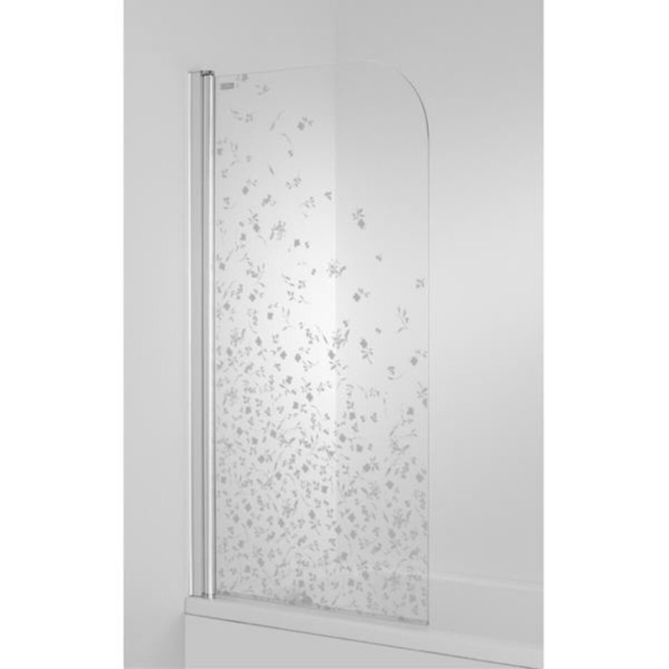 Шторка на ванную матовое стекло