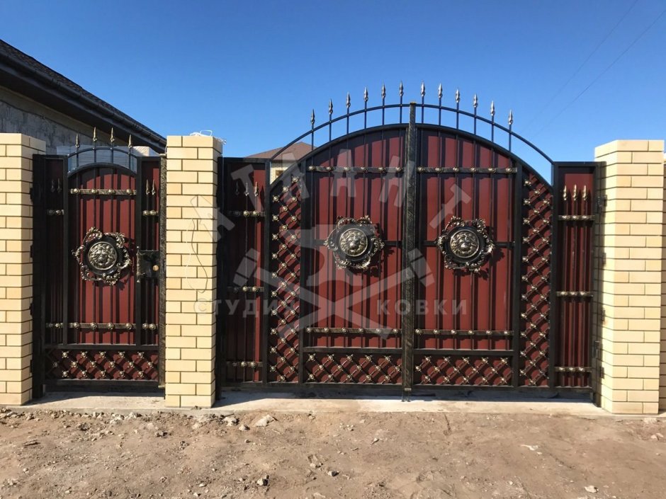 Кованые ворота