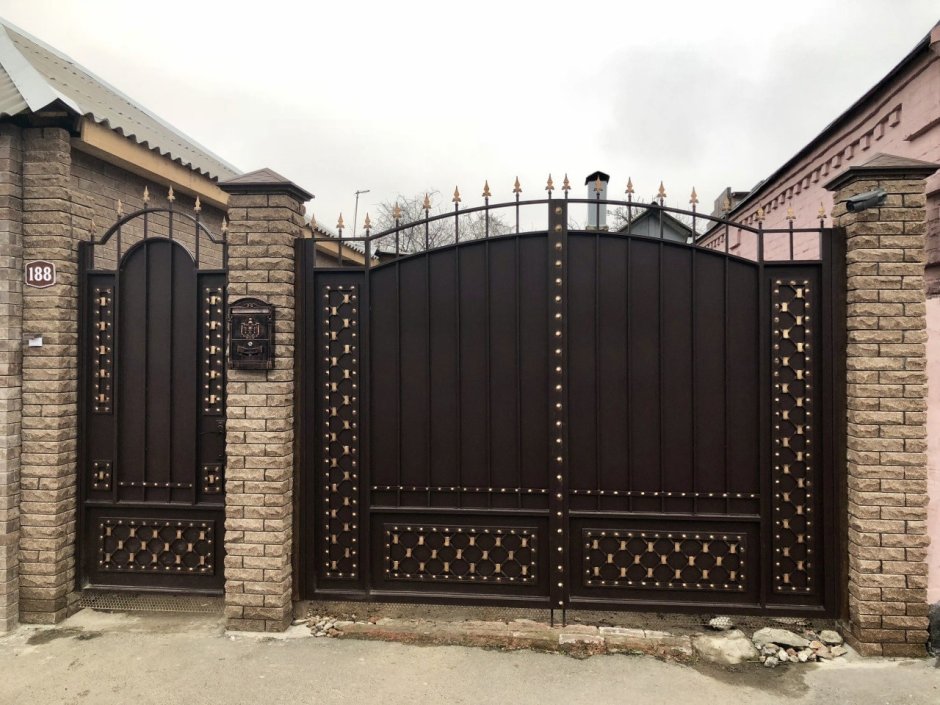 Красивые ворота