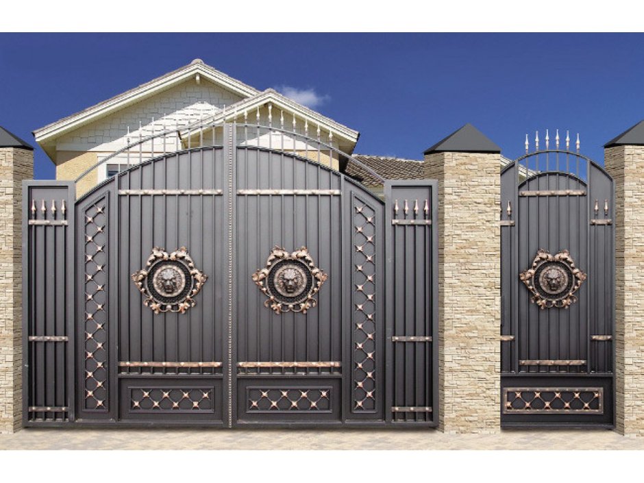 Кованые ворота Сикард