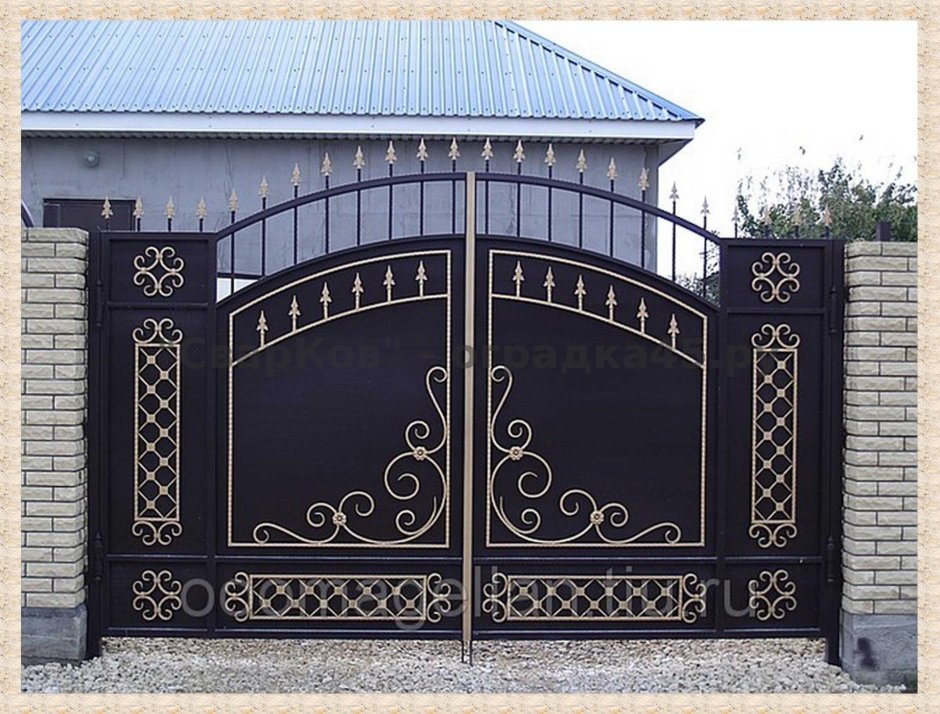 Кованые ворота Туймазы