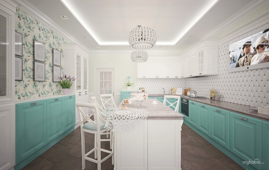 Кухня Тиффани Неоклассика