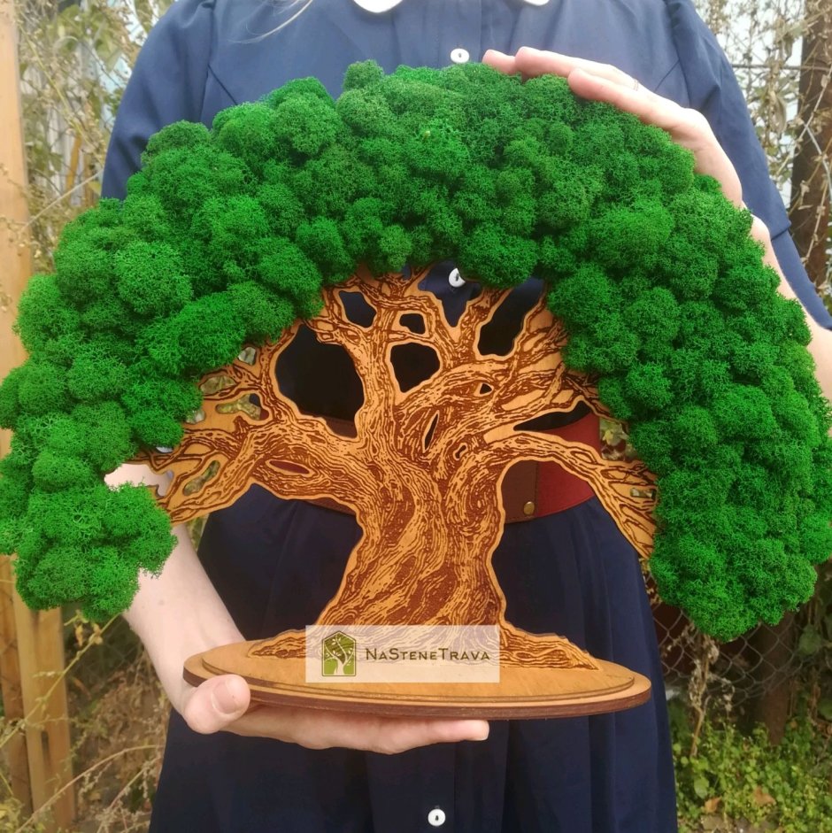 Дуб декорация