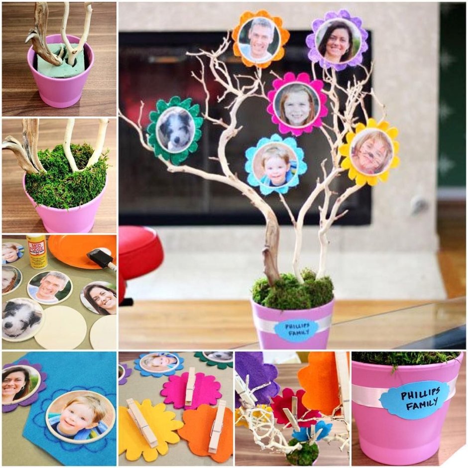 Семейное дерево своими руками
